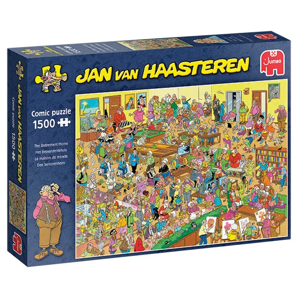PFG The Retirement Home / La maison de retraite, JVH (1500pcs) (Usage/Used - PUZZLES FOR GOOD)