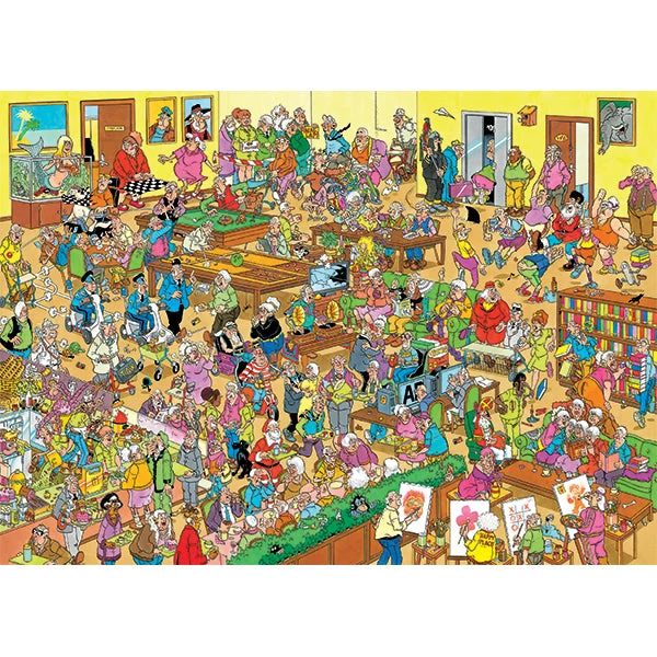PFG The Retirement Home / La maison de retraite, JVH (1500pcs) (Usage/Used - PUZZLES FOR GOOD)