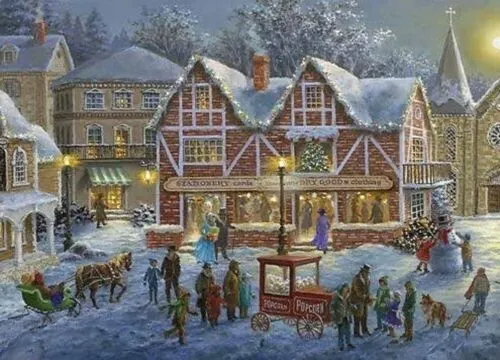 PFG Christmas Village (Usagé/Used - PUZZLES FOR GOOD)