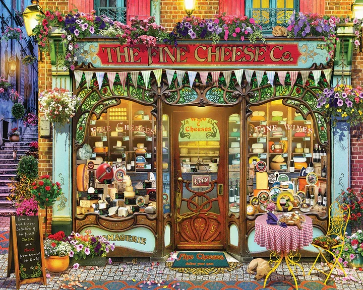 DMG Wine & Cheese Shop, Gary Walton (1000pcs) (DAMAGED BOX)