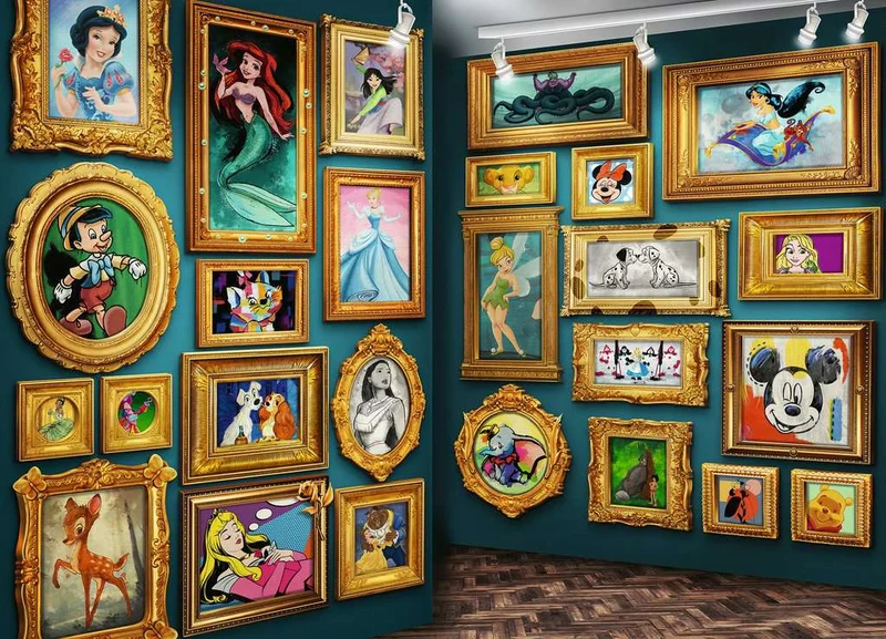 DMG Ravensburger Disney Museum (9000pcs) (DAMAGED BOX)