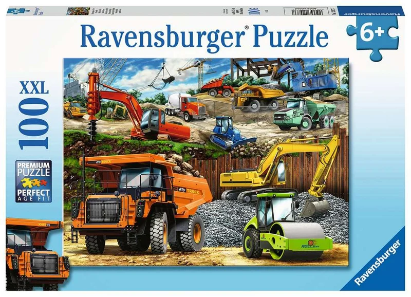 Ravensburger Construction Vehicles (100 XXL)