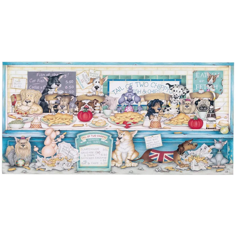 Tail of Two Chippys, Linda Jane Smith (636pcs) (Panoramic)