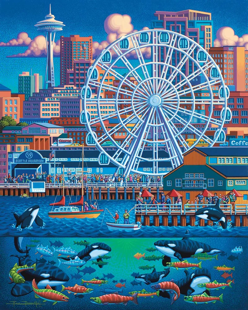 Seattle Great Wheel (500pcs)