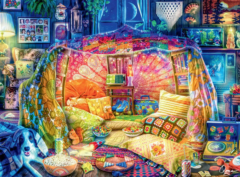 DMG Blanket Fort 1979, Aimee Stewart (1000pcs) (DAMAGED BOX)