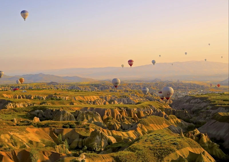 33555 Reisen - Heißluftballon Puzzle