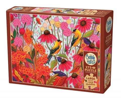 Springtime Goldfinches, Peggy Davis (275pcs)