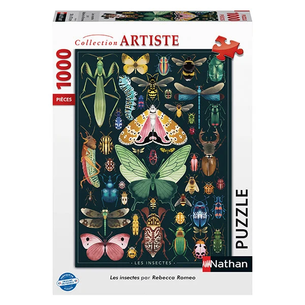 DMG Collection Artiste - Les Insectes, Rebecca Romeo (1000pcs) (DAMAGED BOX)