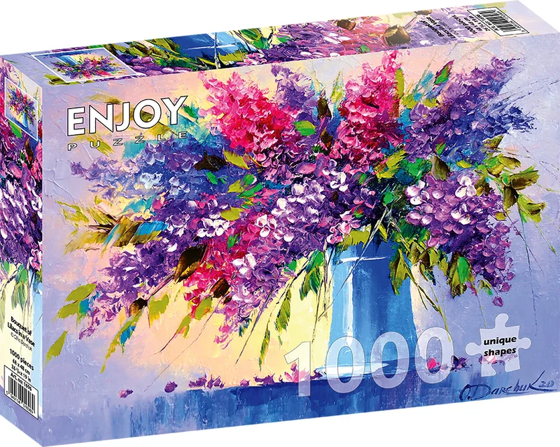 Bouquet of Lilacs in a Vase (1000pcs)