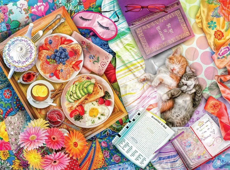 Breakfast in Bed, Aimee Stewart (1000pcs)