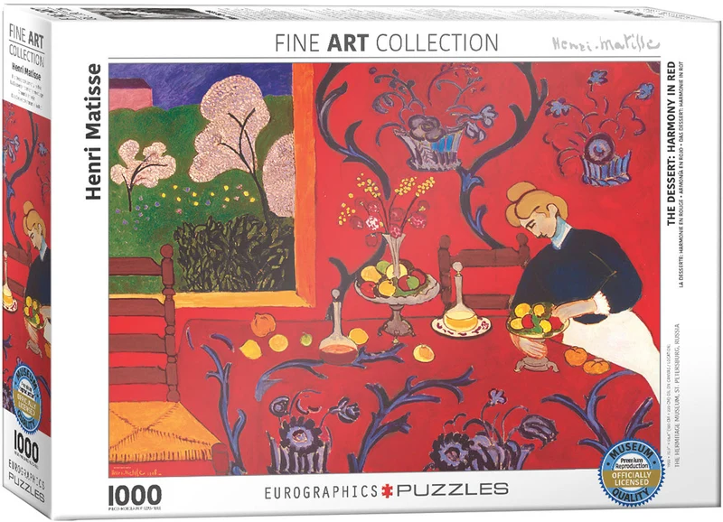 PFG Fine Art: Harmony in Red, Henri Matisse (Usage/Used - PUZZLES FOR GOOD)