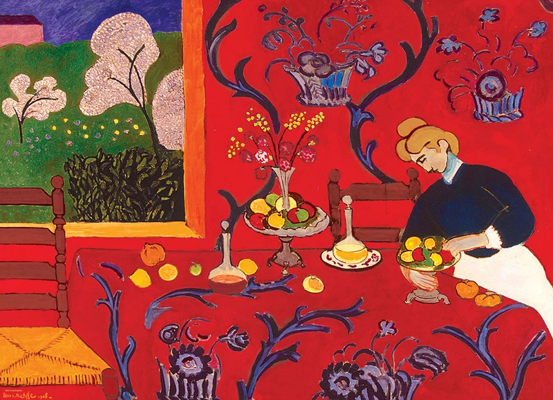 PFG Fine Art: Harmony in Red, Henri Matisse (Usage/Used - PUZZLES FOR GOOD)