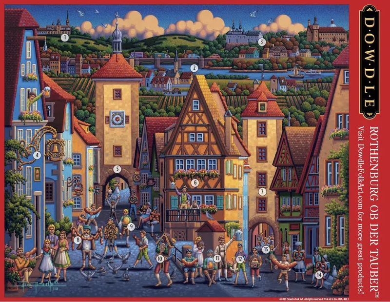 Rothenburg ob der Tauber (1000pcs)