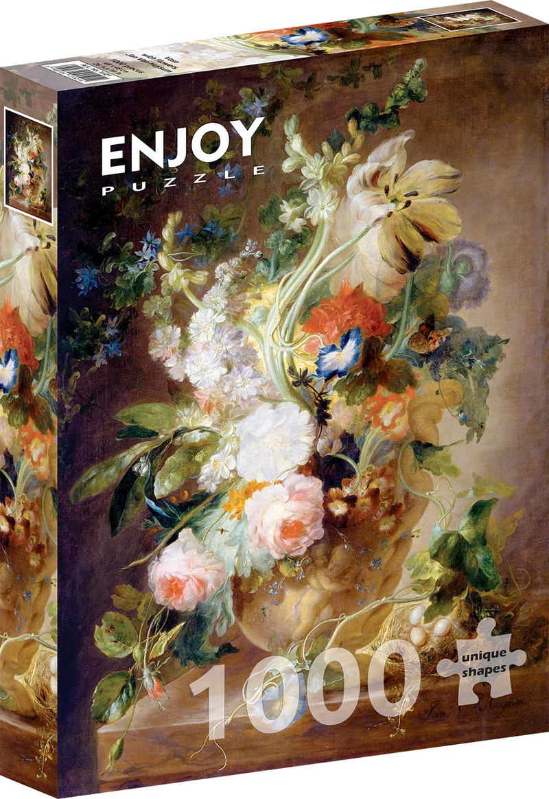 Vase with Flowers (1000pcs)