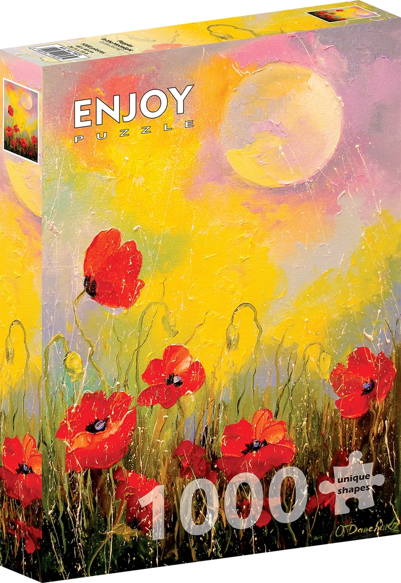 Poppies in the Moonlight (1000pcs)