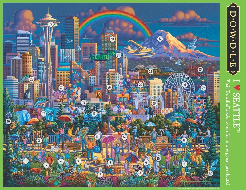 I Love Seattle (1000pcs)