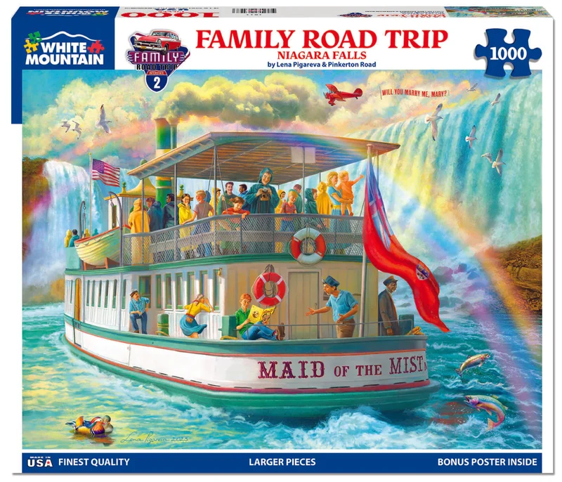 Family Road Trip Niagara Falls, Lena Pigareva