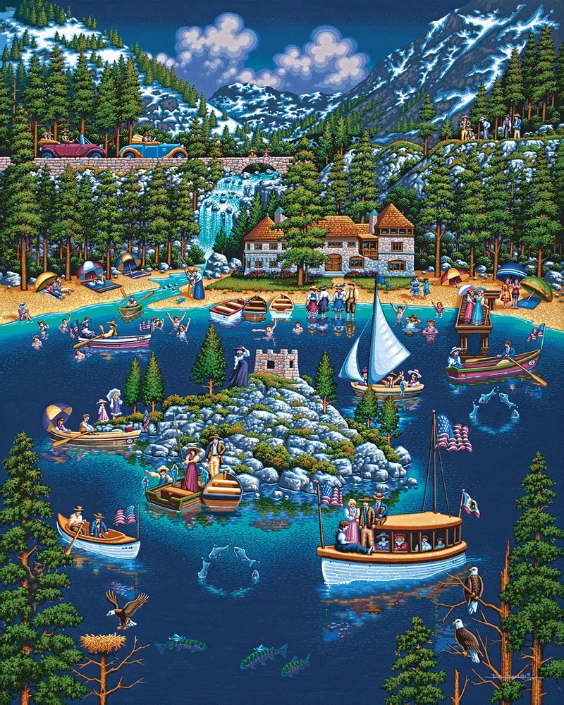 Lake Tahoe (500pcs)