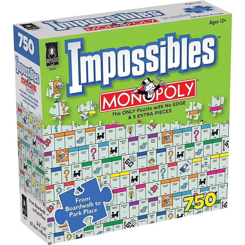 Impossibles : Monopoly (750pcs)