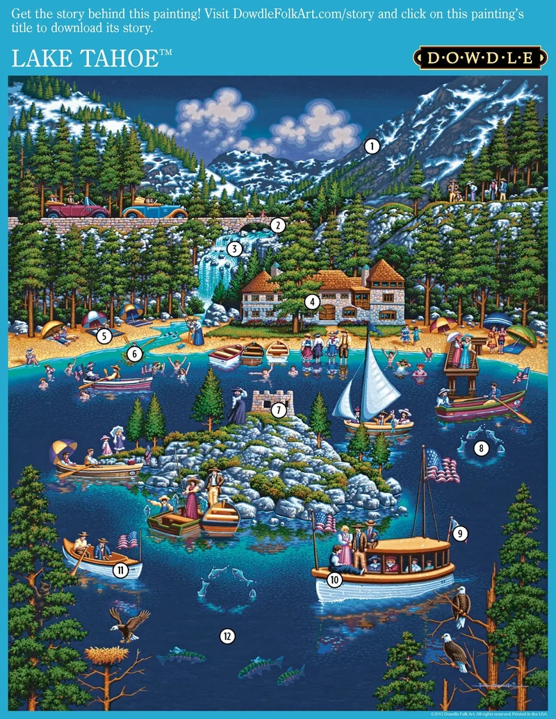 Lake Tahoe (1000pcs)