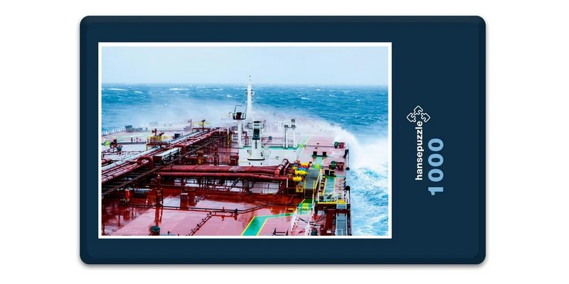 17119 Industrie - Tanker im Sturm Puzzle