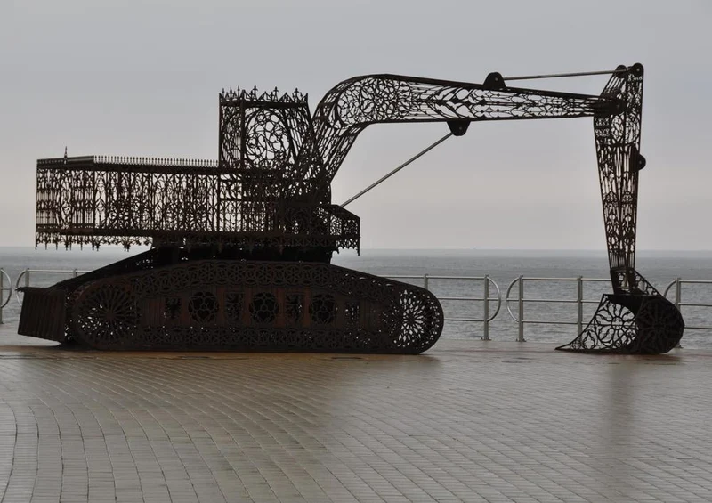 17121 Industrie - Bagger Puzzle