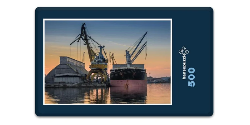 17122 Industrie - Container-Frachter Puzzle