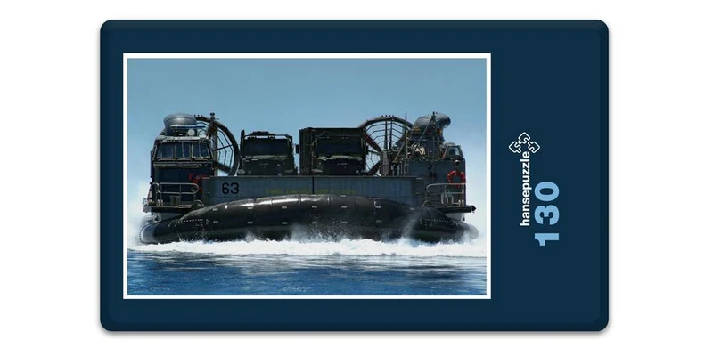 17123 Reisen - Luftkissen-Boot Puzzle