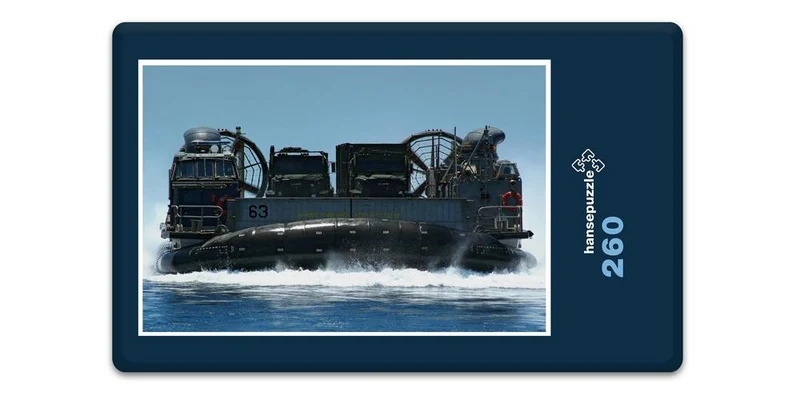 17123 Reisen - Luftkissen-Boot Puzzle