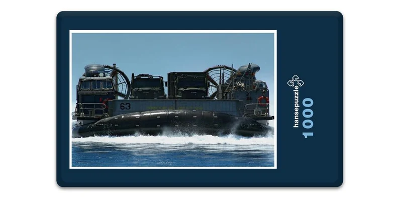 17123 Reisen - Luftkissen-Boot Puzzle