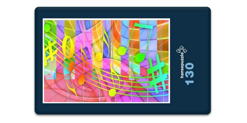 17189 Musik - Noten-Werk Puzzle