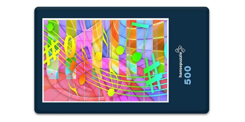 17189 Musik - Noten-Werk Puzzle