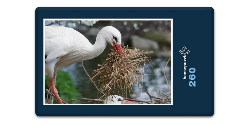 17196 Natur - Storch im Nest Puzzle