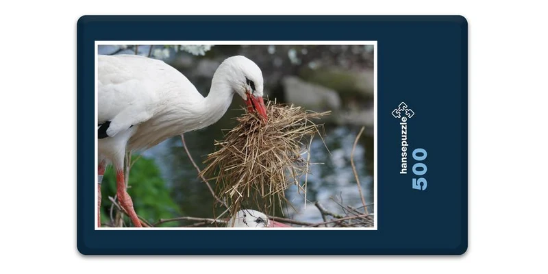 17196 Natur - Storch im Nest Puzzle