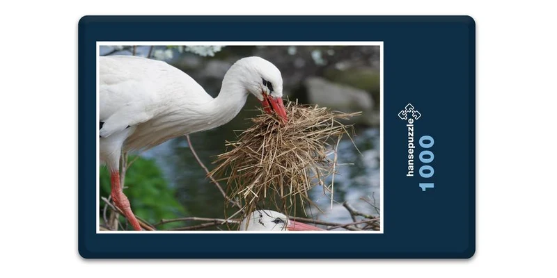 17196 Natur - Storch im Nest Puzzle