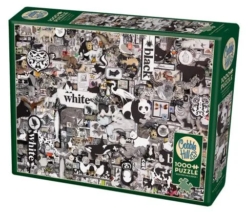 Black & White: Animals, Shelley Davies (1000pcs)