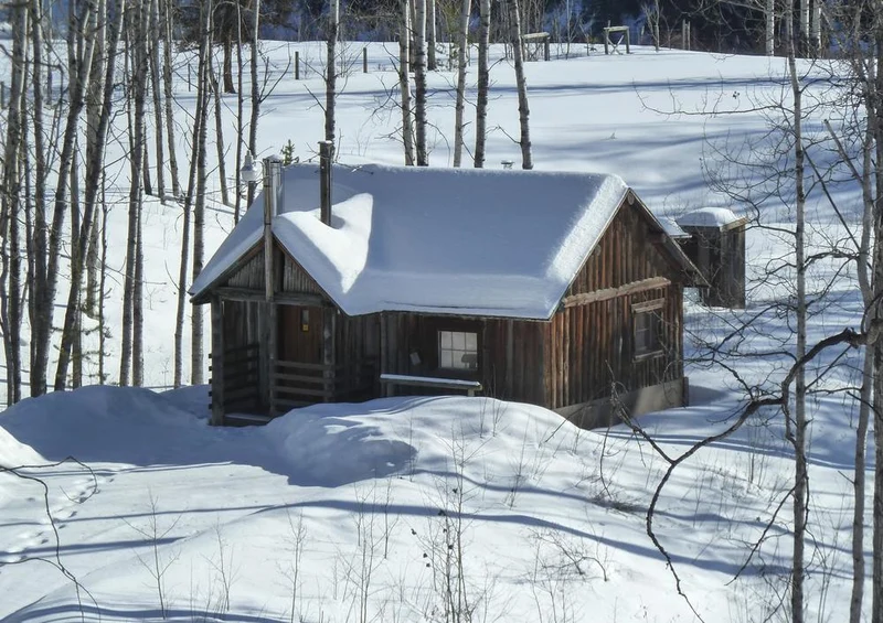 17252 Orte - Hütte im Schnee Puzzle