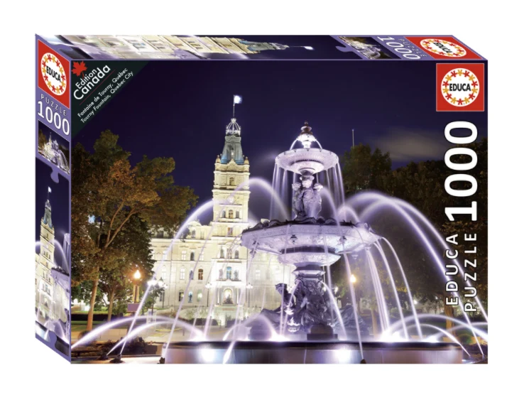 PFG Tourny Fountain, Quebec City (Usage/Used - PUZZLES FOR GOOD)