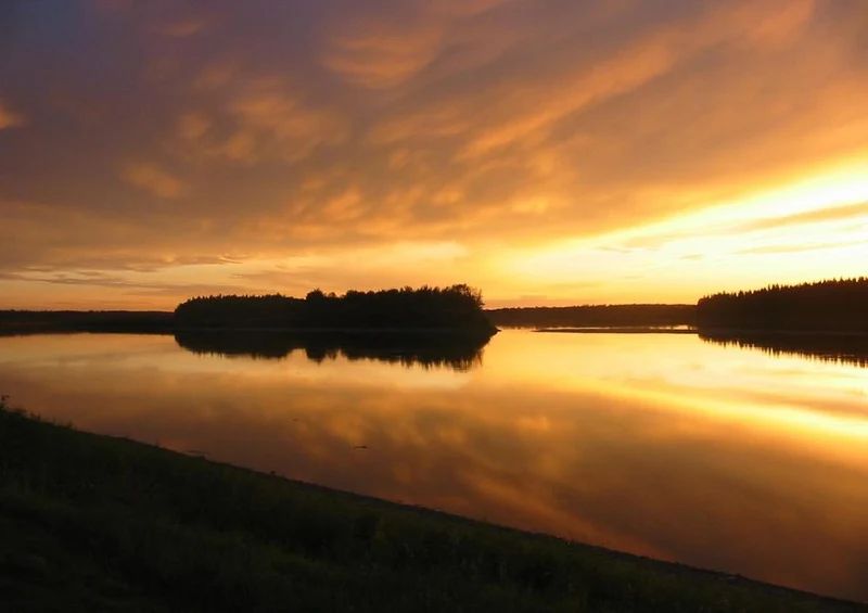 27906 Natur - Sonnenuntergang Puzzle