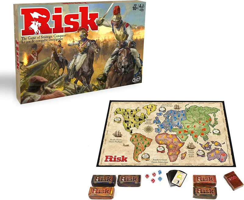 PFG Risk - The Game of Strategic Conquest (Usage/Used - PUZZLES FOR GOOD)