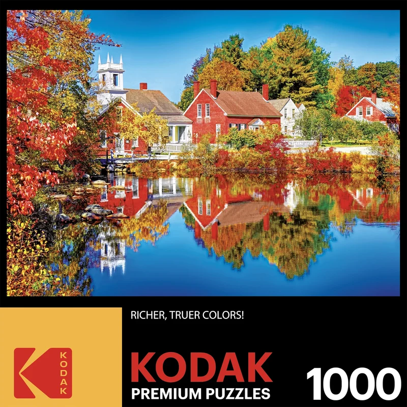 PFG Autumn in Harrisville, New Hampshire (Usage/Used - PUZZLES FOR GOOD)