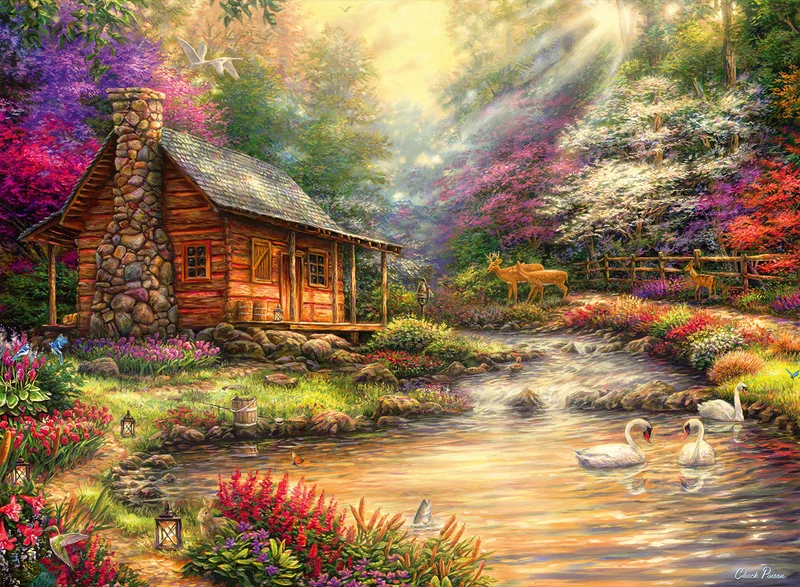 DMG Brookside Retreat, Chuck Pinson (4000pcs) (DAMAGED BOX)