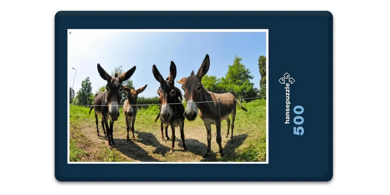 17349 Tierwelt - Esel Puzzle