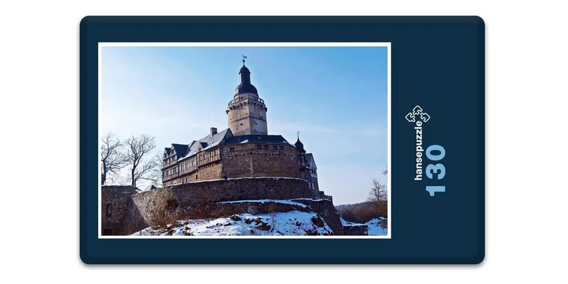 17200 Gebäude - Winter-Burg Puzzle