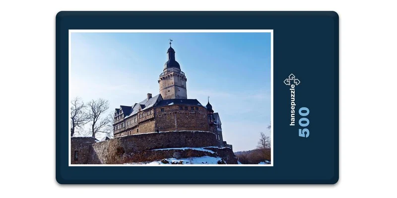 17200 Gebäude - Winter-Burg Puzzle