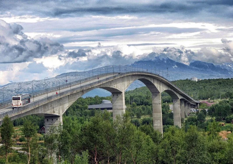 22562 Natur - Saltsstraumen Brücke Puzzle