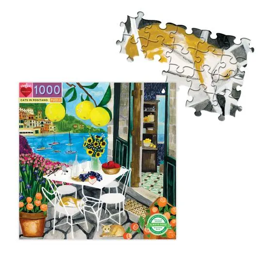 Cats in Positano, Anisa Makhoul (1000pcs)