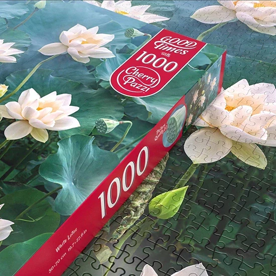DMG White Lotus (1000pcs) (DAMAGED BOX)