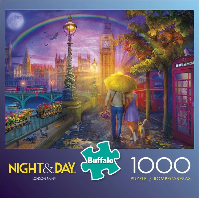 PFG Night & Day: London Rain (Usage/Used - PUZZLES FOR GOOD)
