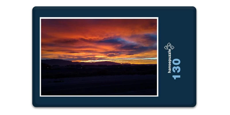 17400 Natur - Sonnenuntergang Puzzle